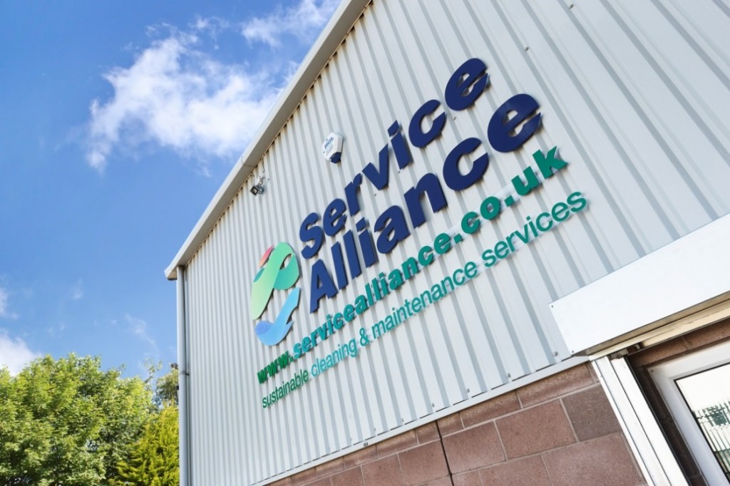 Service Alliance eye-catching new signage