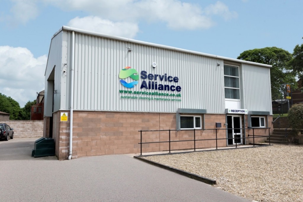 Service Alliance eye-catching new signage